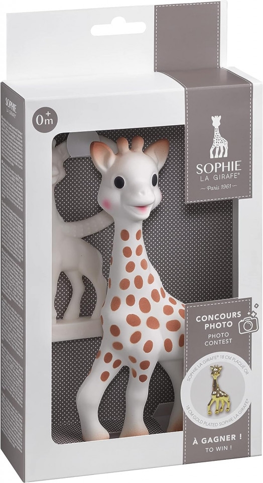 Set Girafa Sophie si inel dentitie Ed. limitata