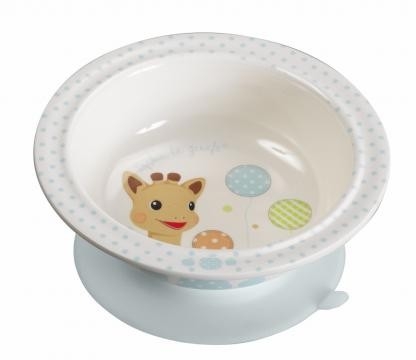 Set pentru masa melamina Girafa Sophie baloane cutie cadou