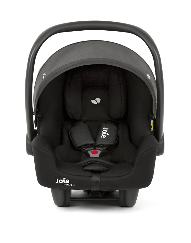 Scoica auto i-Snug 2 cu tetiera reglabila, 40-75 cm, Shale, testata ADAC si certificata R129, Joie
