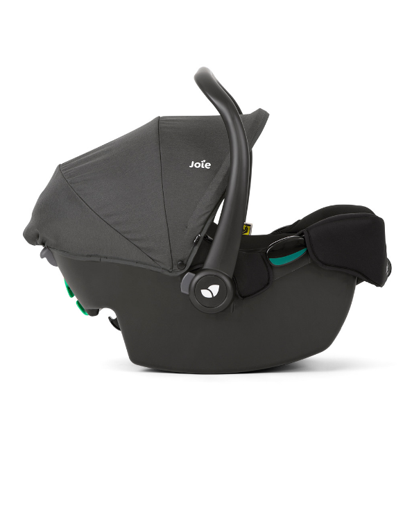 Scoica auto i-Snug 2 cu tetiera reglabila, 40-75 cm, Shale, testata ADAC si certificata R129, Joie