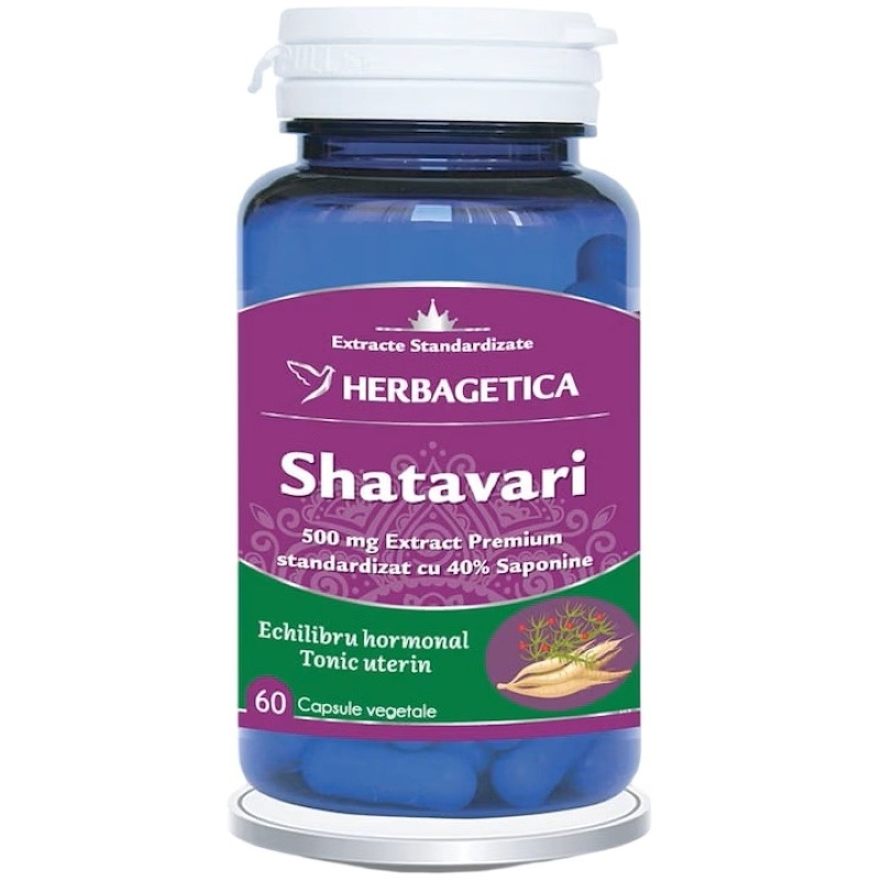 Shatavari, 60 capsule, Herbagetica