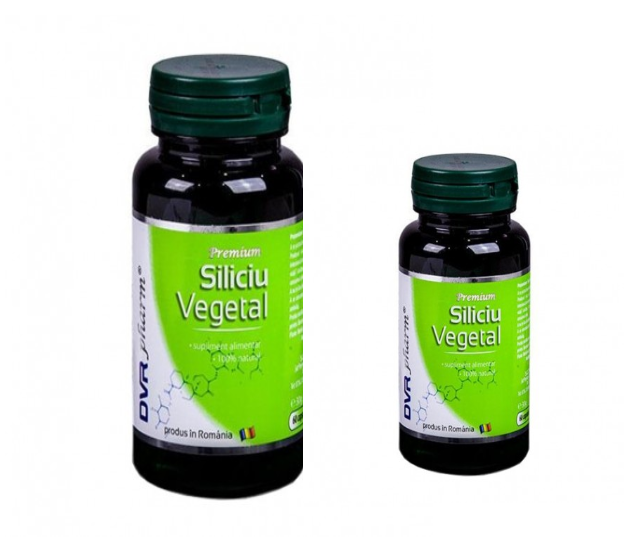 DVR Pharm - Siliciu vegetal pachet 60caps + 30caps