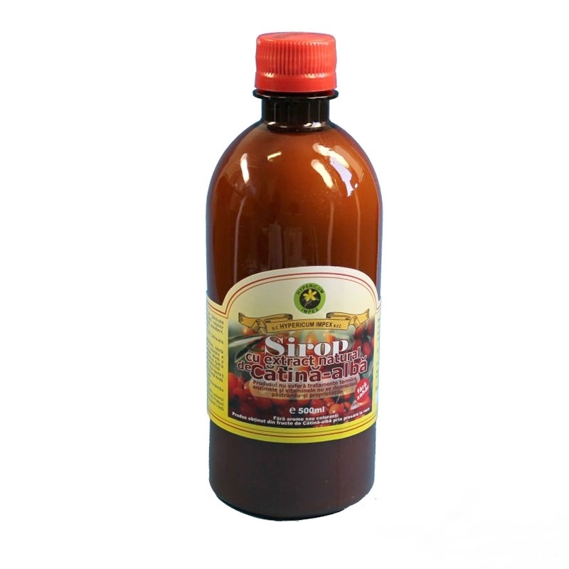 Sirop Cu Extract De Natural De Catina Alba X 500 Ml