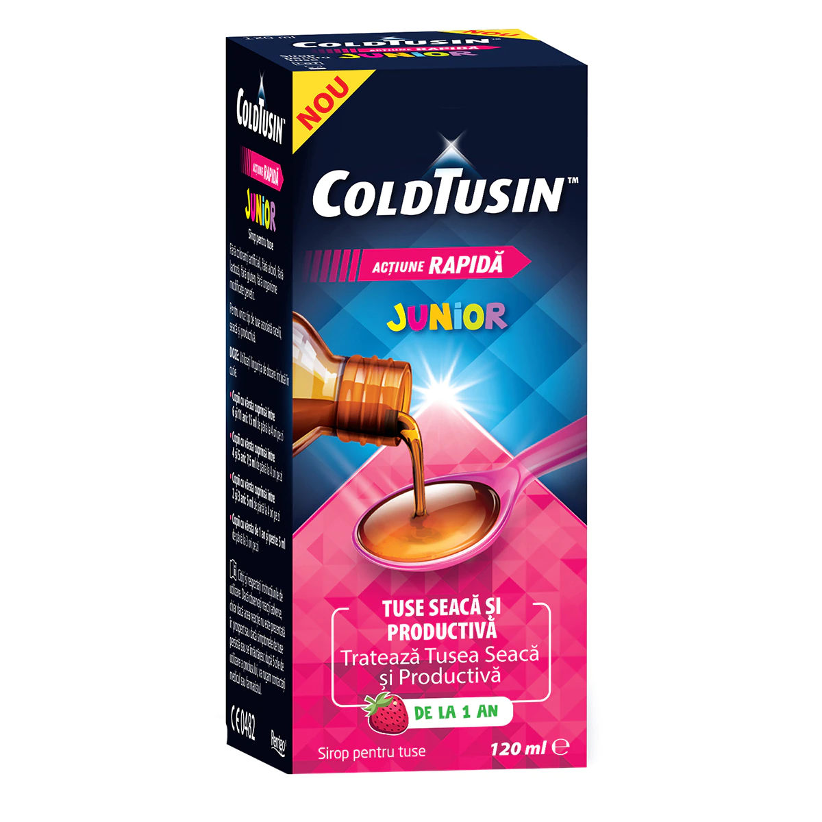 Sirop Coldtusin Junior, 120 ml, Perrigo