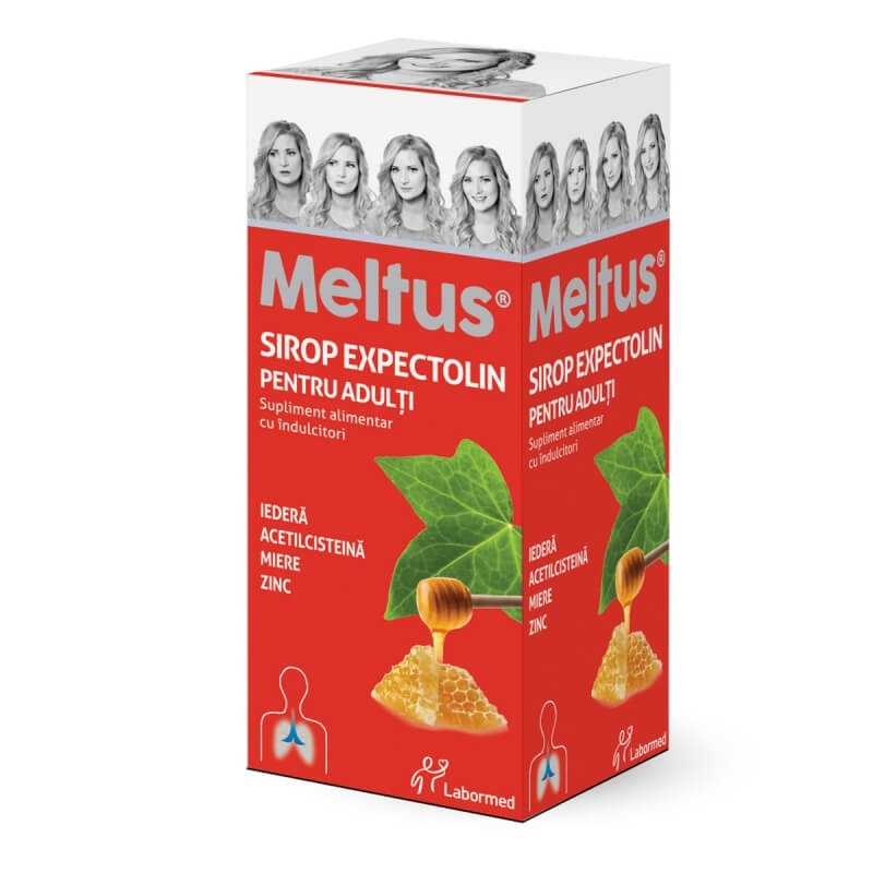 Sirop Expectolin pentru adulti Meltus, 100 ml, Labormed