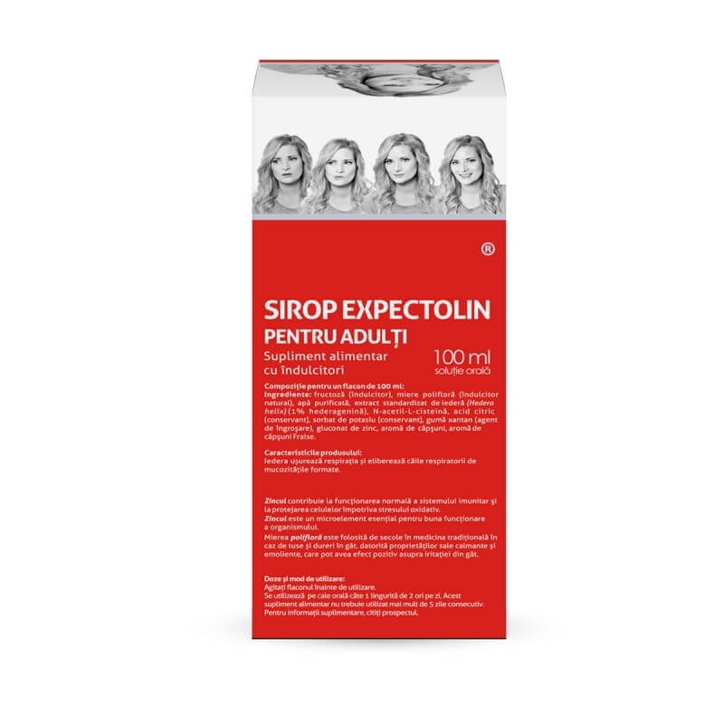 Sirop Expectolin pentru adulti Meltus, 100 ml, Labormed