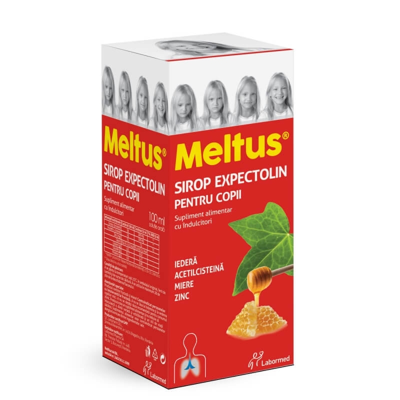Sirop Expectolin pentru copii Meltus, 100 ml, Labormed
