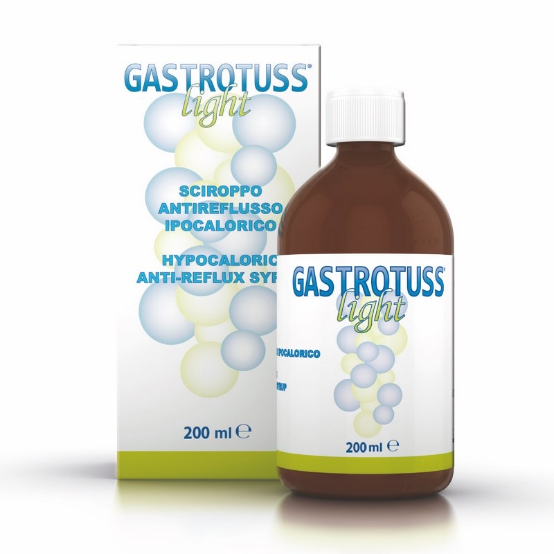 Sirop hipocaloric anti-reflux Gastrotuss Light, 200 ml, DMG Italia