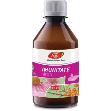 Sirop Imunitate, F147, 250 ml, Fares Sirop Imunitate, F147, 250 ml, Fares
