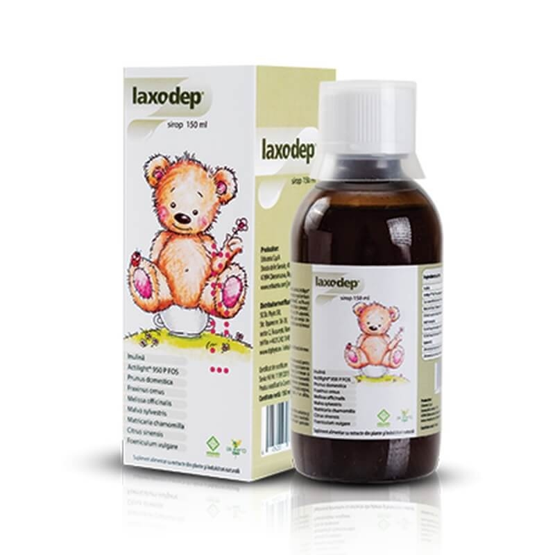 Sirop pentru copii Laxodep, 150 ml, Dr. Phyto Sirop pentru copii Laxodep, 150 ml, Dr. Phyto