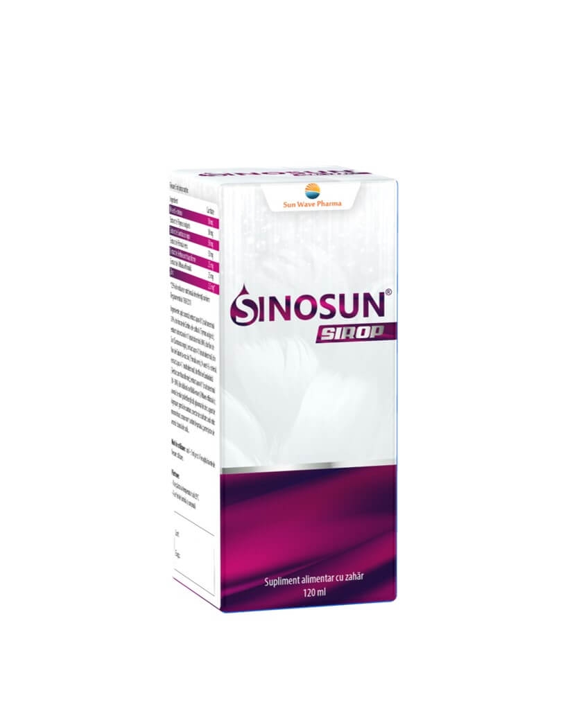 Sirop Sinosun, 120 ml, Sun Wave Pharma