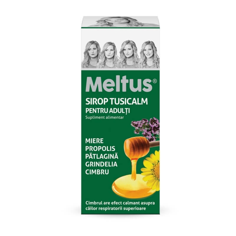 Sirop Tusicalm pentru adulti Meltus, 100 ml, Labormed