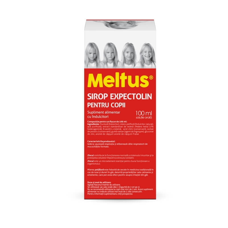 Sirop Expectolin pentru copii Meltus, 100 ml, Labormed