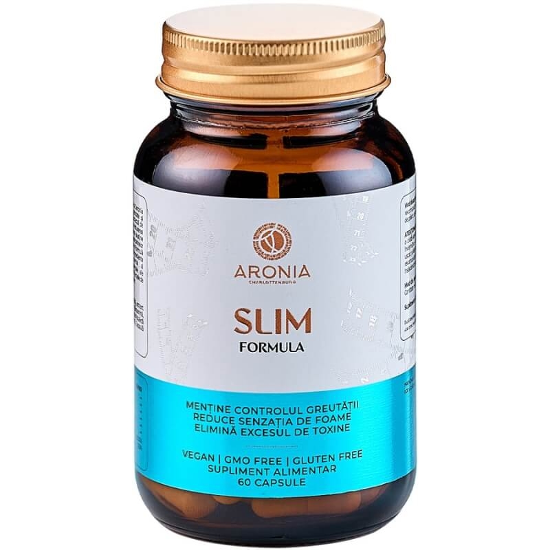 Slim Formula, 60 capsule, Aronia Charlottenburg Slim Formula, 60 capsule, Aronia Charlottenburg