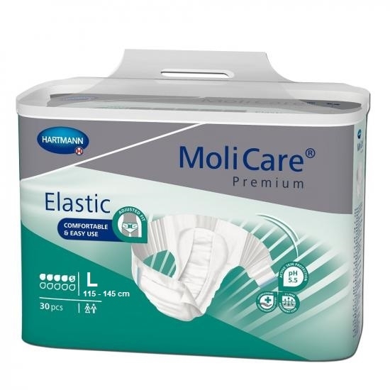 Molicare - Premium Elastic scutece 5 picaturi L 30buc