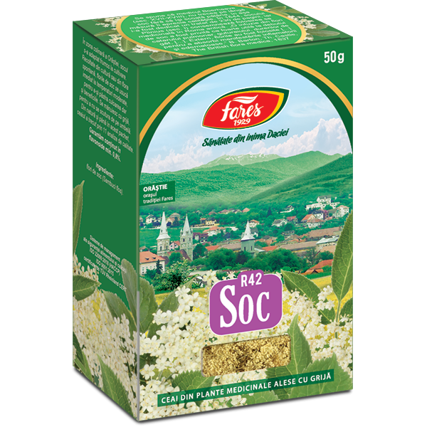 Fares - Ceai flori de soc 50g