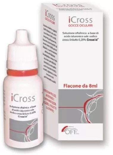 Solutie oftalmica iCross, 8 ml, Off Italia