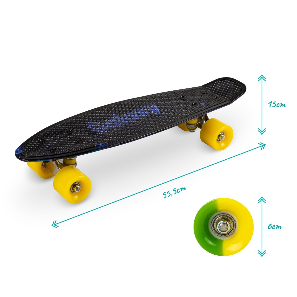 Skateboard copii, Qkids, Galaxy - Spaceman