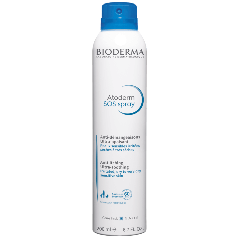 Spray anti-prurit cu efect calmant imediat Atoderm SOS, 200 ml, Bioderma