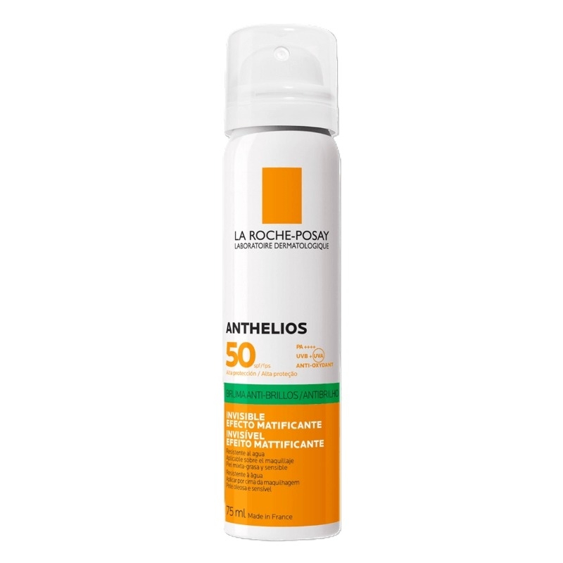 Spray fata invizibil efect matifiant Anthelios SPF 50, 75ml, La Roche-Posay