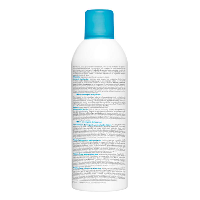 Spray Hydrabio Brume, 300 ml, Bioderma