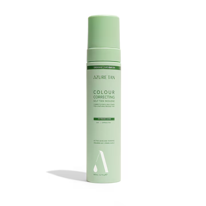 Spuma autobronzanta baza verde ultra inchis 200 ml, Azure Tan