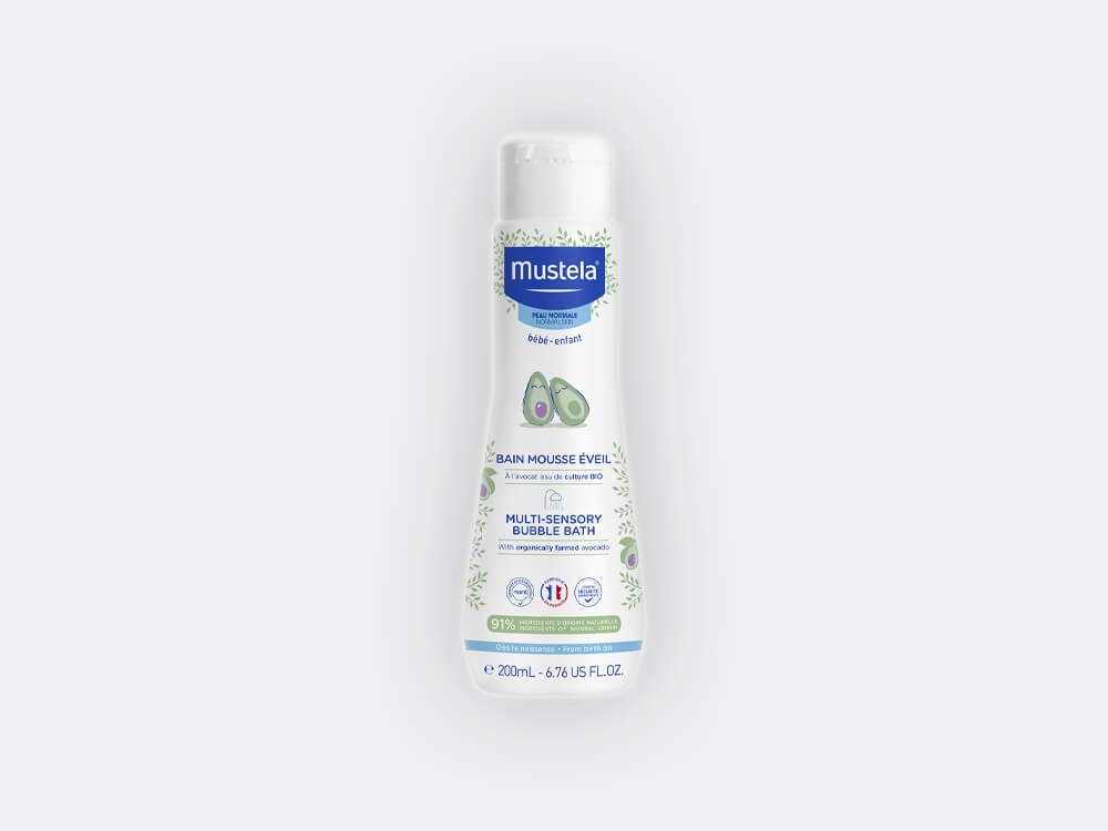 Spuma de baie energizanta, 200 ml, Mustela