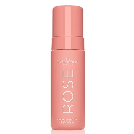 Spuma de curatare a fetei Rose Clean & Hydrate, 150 ml, Cocosolis