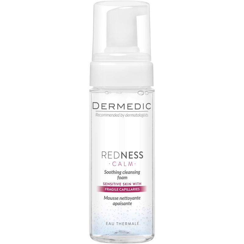 Spuma pentru curatare Redness Calm, 150 ml, Dermedic