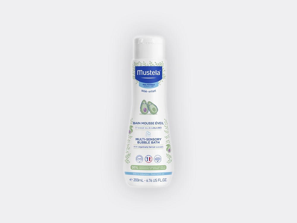 Mustela - Spuma pentru baie energizanta 200ml