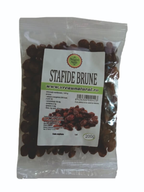 Stafide brune, 200 g, Natural Seeds