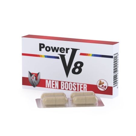 Men Booster, 4 capsule, Power V8