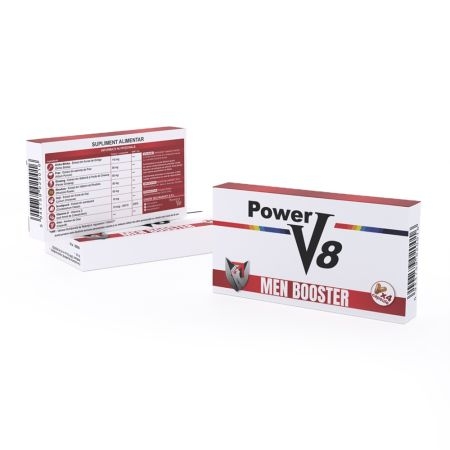 Men Booster, 4 capsule, Power V8