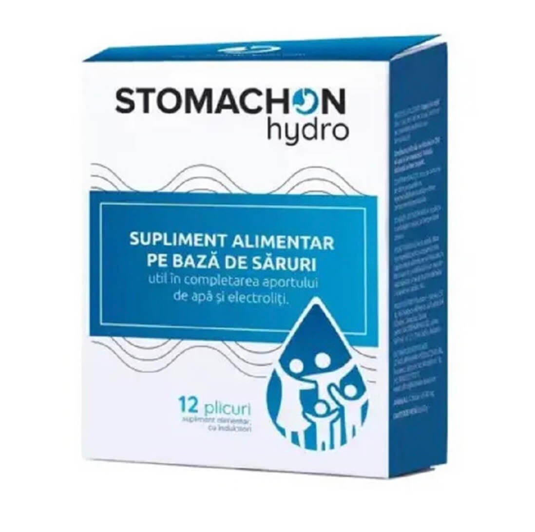Stomachon Hydro, 12 plicuri, Naturpharma