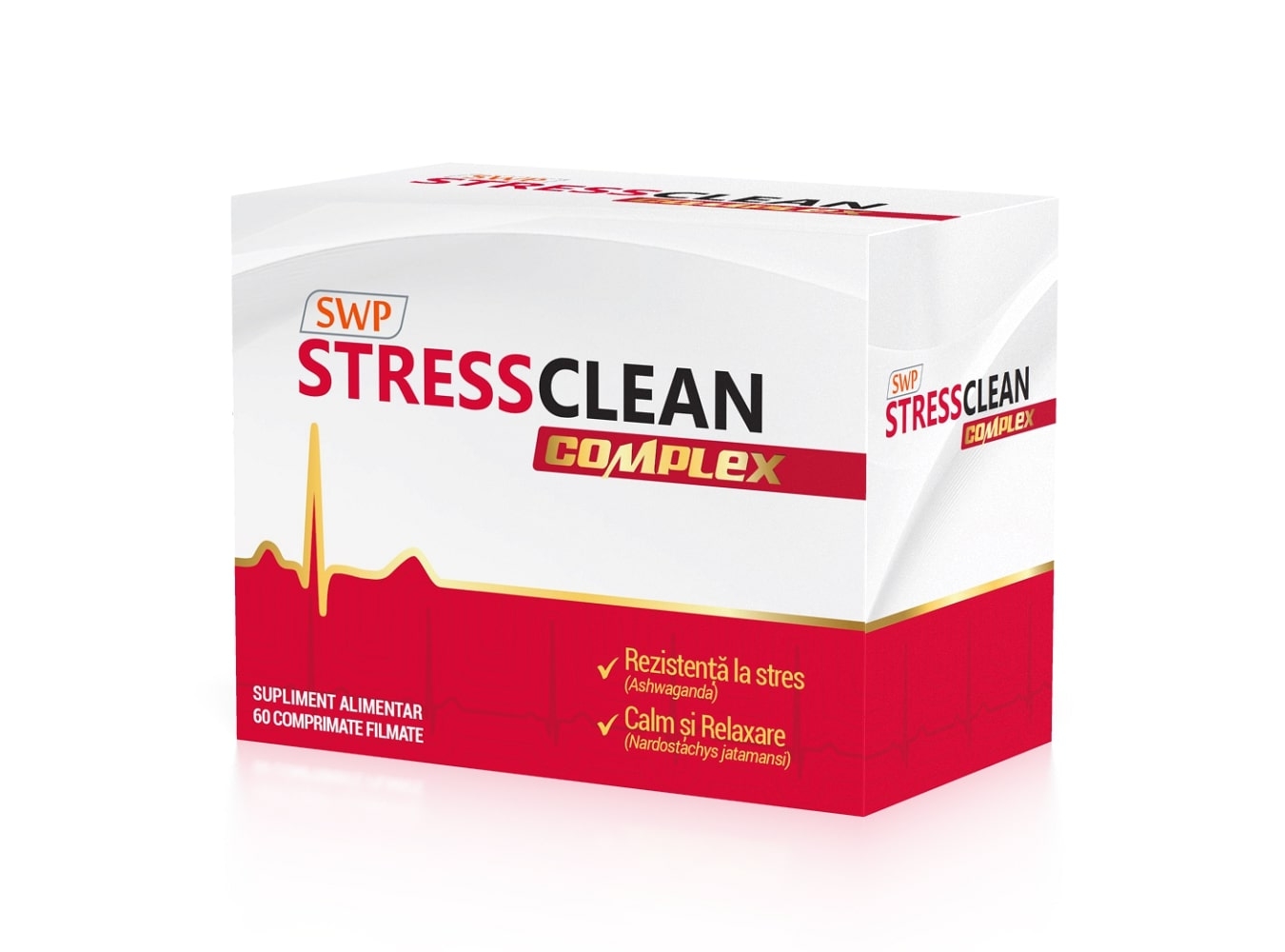 Stressclean Complex, 60 comprimate, Sun Wave Pharma