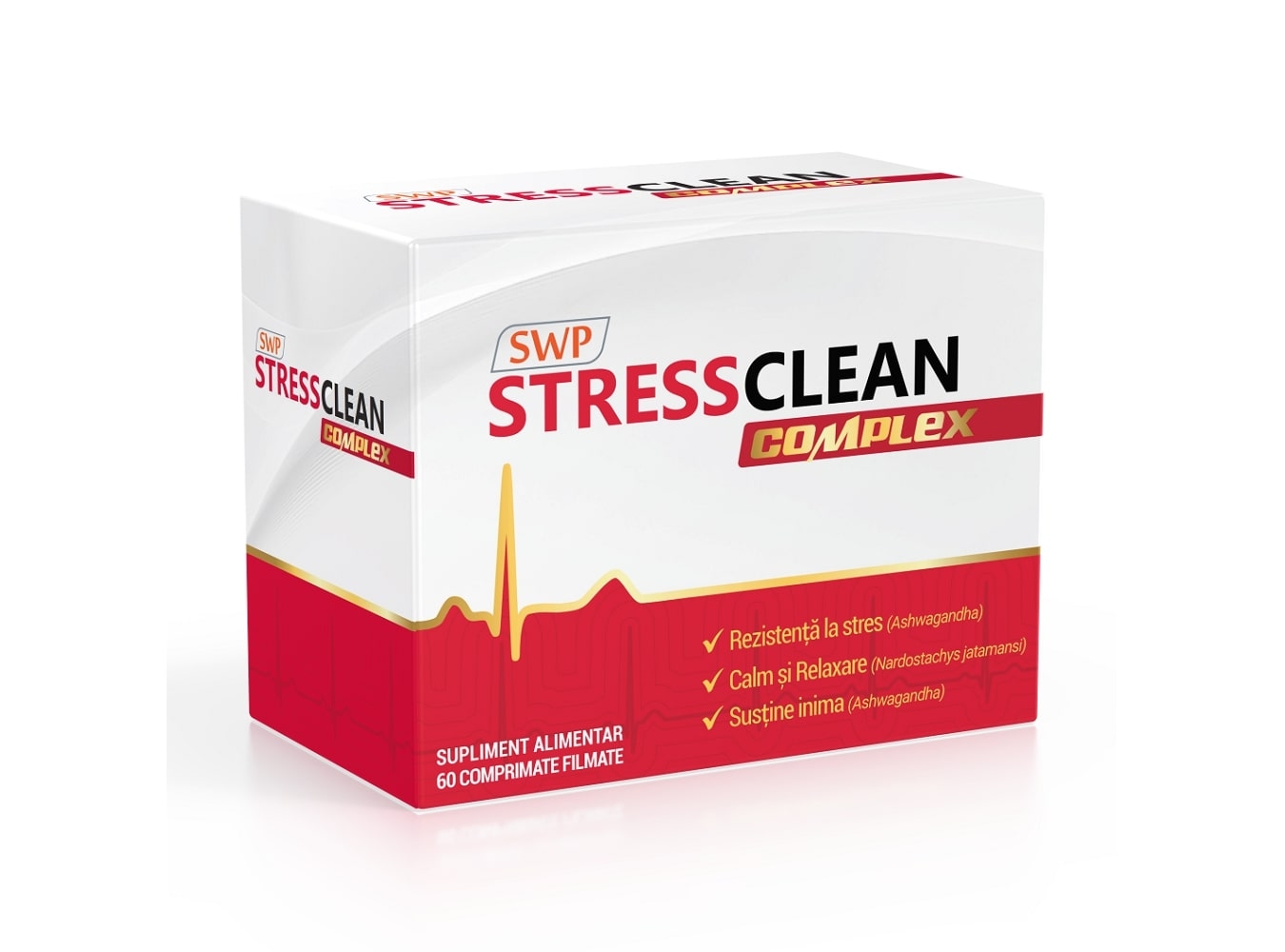 Stressclean Complex, 60 comprimate, Sun Wave Pharma