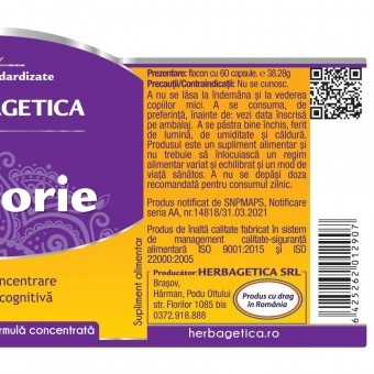 Herbagetica - Super Memorie 60caps