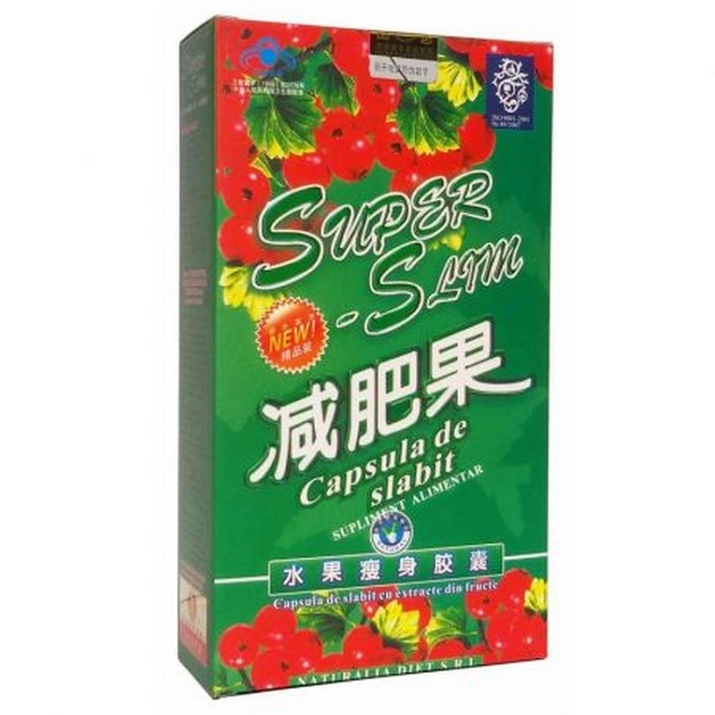 Capsula de slabit Super Slim, 30 capsule, Naturalia Diet