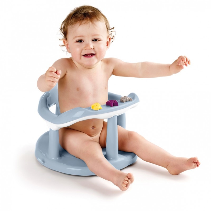 Suport ergonomic pentru baie Aquababy BABY BLUE