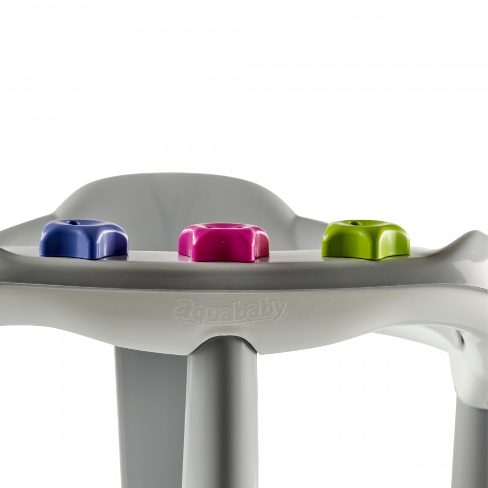 Suport ergonomic pentru baie Aquababy Grey Charm