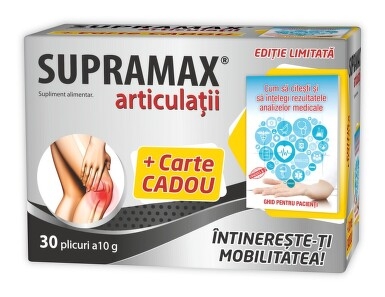 Supramax Articulatii, 30plicuri + Ghid pacient cadou, Zdrovit