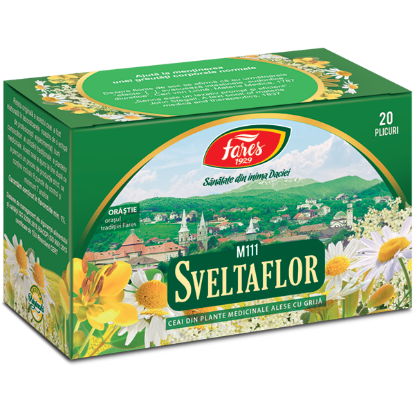 Fares - Ceai Sveltaflor 20plicuri