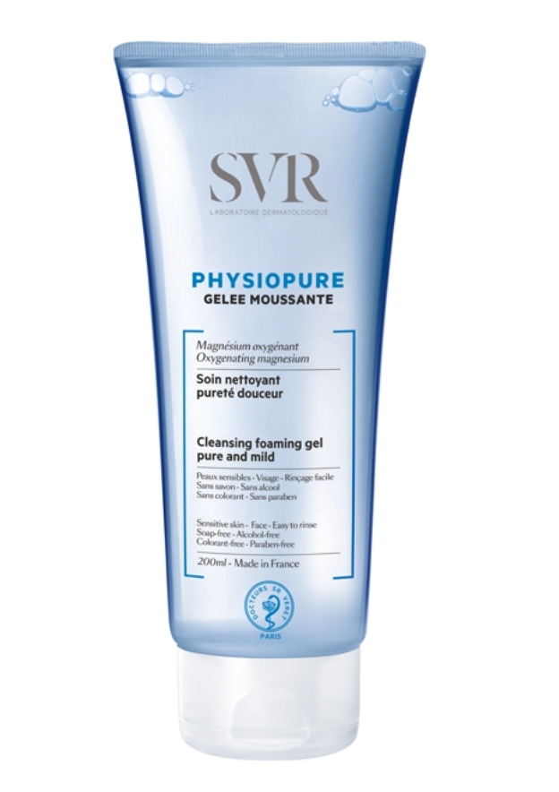 Gel spumant de curatare Physiopure, 200 ml, Svr