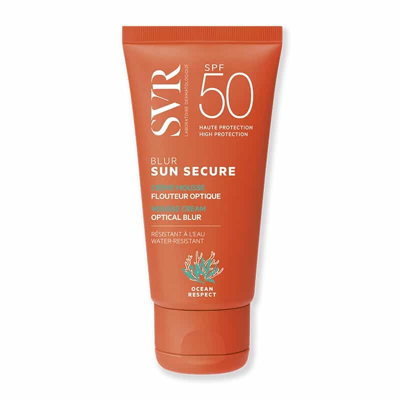 Crema spuma pentru protectie solara cu SPF 50+ Sun Secure Blur, 50 ml, SVR