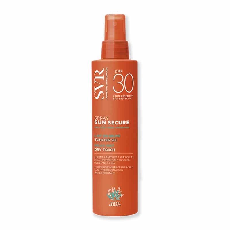 Spray Lapte SPF 30 Sun Secure, 200 ml, SVR