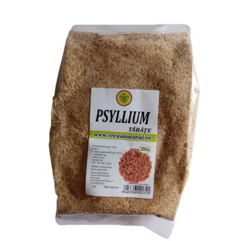 Tarate de psyllium, 250 g, Natural Seeds
