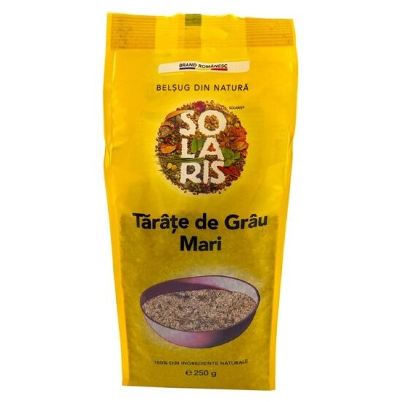 Tarate de grau, 250 g, Solaris