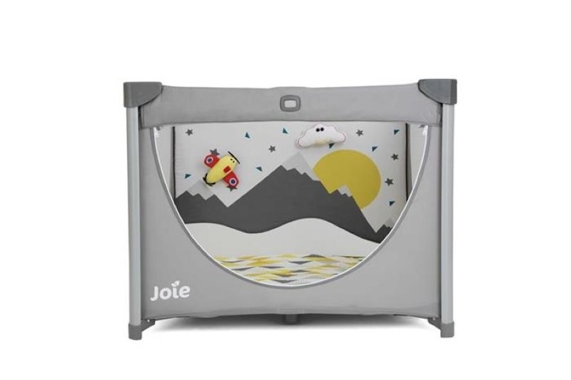 Tarc de joaca si Patut cu un nivel Cheer Little Explorer, Joie