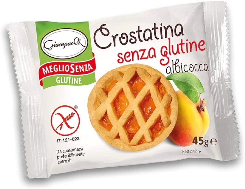 Tarta mini cu caise, 45 g, Giampaoli