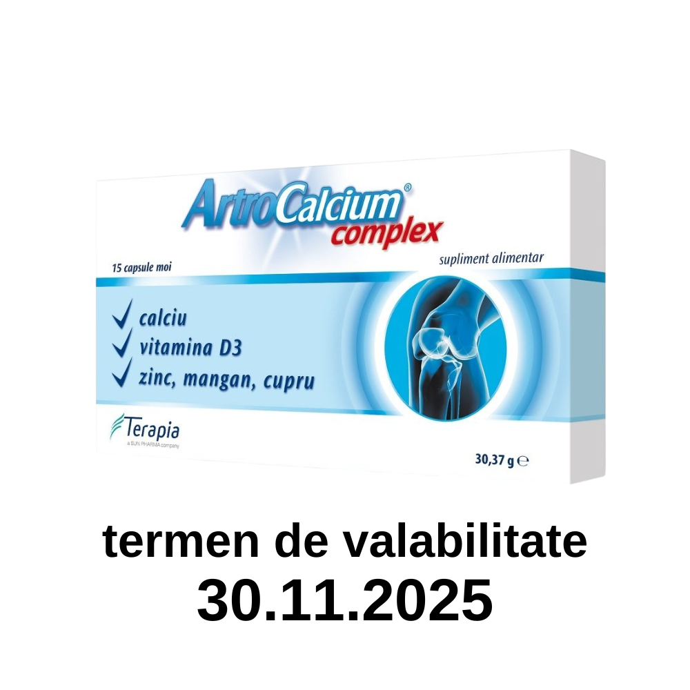ArtroCalcium Complex, 15 capsule, Terapia